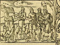 An illustration from Le pegme de Pierre Covstav (1560)