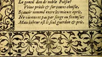 An illustration from Le pegme de Pierre Covstav (1560)
