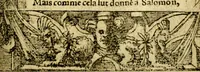 An illustration from Le pegme de Pierre Covstav (1560)