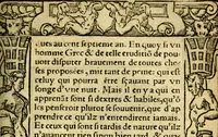 An illustration from Le pegme de Pierre Covstav (1560)