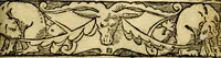 An illustration from Le pegme de Pierre Covstav (1560)