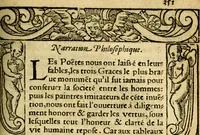 An illustration from Le pegme de Pierre Covstav (1560)