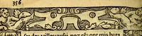 An illustration from Le pegme de Pierre Covstav (1560)
