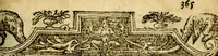 An illustration from Le pegme de Pierre Covstav (1560)