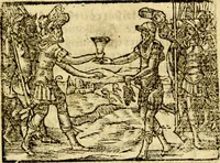 An illustration from Le pegme de Pierre Covstav (1560)