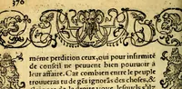 An illustration from Le pegme de Pierre Covstav (1560)