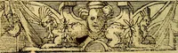 An illustration from Le pegme de Pierre Covstav (1560)