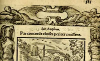An illustration from Le pegme de Pierre Covstav (1560)