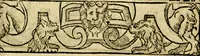 An illustration from Le pegme de Pierre Covstav (1560)