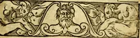 An illustration from Le pegme de Pierre Covstav (1560)