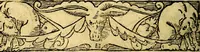 An illustration from Le pegme de Pierre Covstav (1560)