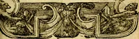 An illustration from Le pegme de Pierre Covstav (1560)