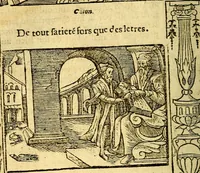An illustration from Le pegme de Pierre Covstav (1560)