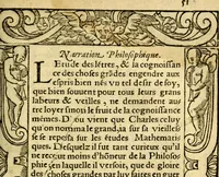 An illustration from Le pegme de Pierre Covstav (1560)