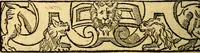 An illustration from Le pegme de Pierre Covstav (1560)