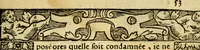 An illustration from Le pegme de Pierre Covstav (1560)