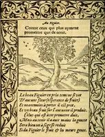 An illustration from Le pegme de Pierre Covstav (1560)