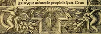 An illustration from Le pegme de Pierre Covstav (1560)