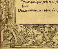 An illustration from Le pegme de Pierre Covstav (1560)