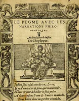 An illustration from Le pegme de Pierre Covstav (1560)