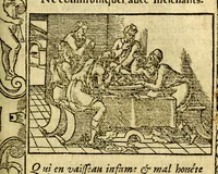 An illustration from Le pegme de Pierre Covstav (1560)