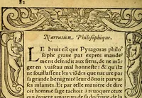 An illustration from Le pegme de Pierre Covstav (1560)