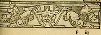 An illustration from Le pegme de Pierre Covstav (1560)