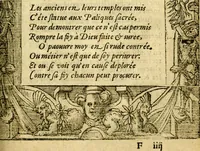 An illustration from Le pegme de Pierre Covstav (1560)