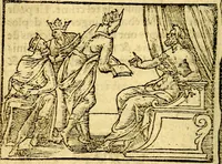 An illustration from Le pegme de Pierre Covstav (1560)