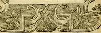 An illustration from Le pegme de Pierre Covstav (1560)