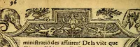An illustration from Le pegme de Pierre Covstav (1560)