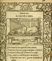 An illustration from Le pegme de Pierre Covstav (1560)