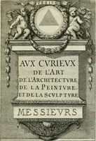 An illustration from Le peintre converty aux precises et universelles regles de son art : avec un raissonnement abregé au sujet des tableaux, basreliefs & autres ornemens que l'on peut faire sur les diverses superficies des bastimens : et quelques advertissemens contre les erreurs que des nouveaux écrivains veulent introduire dans la pratique de ces arts (1667)