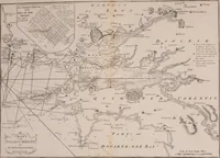 An illustration from Le Petit Neptune français; or, French coasting pilot, for the coast of Flanders, Channel, Bay of Biscay, and Mediterranean. To which is added the coast of Italy from the river Var to Orbitello; with the Gulf of Naples, and the island of Corsica (1793)