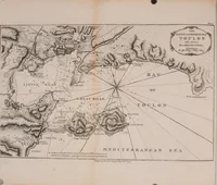 An illustration from Le Petit Neptune français; or, French coasting pilot, for the coast of Flanders, Channel, Bay of Biscay, and Mediterranean. To which is added the coast of Italy from the river Var to Orbitello; with the Gulf of Naples, and the island of Corsica (1793)