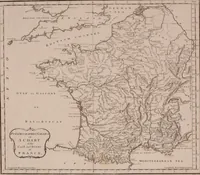 An illustration from Le Petit Neptune français; or, French coasting pilot, for the coast of Flanders, Channel, Bay of Biscay, and Mediterranean. To which is added the coast of Italy from the river Var to Orbitello; with the Gulf of Naples, and the island of Corsica (1793)