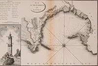 Picture 39 of 48 from Le Petit Neptune français; or, French coasting pilot, for the coast of Flanders, Channel, Bay of Biscay, and Mediterranean. To which is added the coast of Italy from the river Var to Orbitello; with the Gulf of Naples, and the island of Corsica (1793), leaf 205