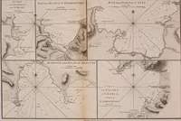 An illustration from Le Petit Neptune français; or, French coasting pilot, for the coast of Flanders, Channel, Bay of Biscay, and Mediterranean. To which is added the coast of Italy from the river Var to Orbitello; with the Gulf of Naples, and the island of Corsica (1793)
