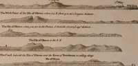 An illustration from Le Petit Neptune français; or, French coasting pilot, for the coast of Flanders, Channel, Bay of Biscay, and Mediterranean. To which is added the coast of Italy from the river Var to Orbitello; with the Gulf of Naples, and the island of Corsica (1793)