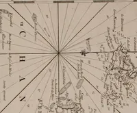 An illustration from Le Petit Neptune français; or, French coasting pilot, for the coast of Flanders, Channel, Bay of Biscay, and Mediterranean. To which is added the coast of Italy from the river Var to Orbitello; with the Gulf of Naples, and the island of Corsica (1793)