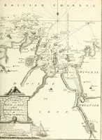 An illustration from Le Petit Neptune français; or, French coasting pilot, for the coast of Flanders, Channel, Bay of Biscay, and Mediterranean. To which is added the coast of Italy from the river Var to Orbitello; with the Gulf of Naples, and the island of Corsica (1793)