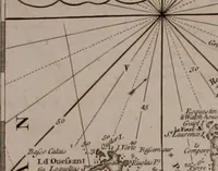 An illustration from Le Petit Neptune français; or, French coasting pilot, for the coast of Flanders, Channel, Bay of Biscay, and Mediterranean. To which is added the coast of Italy from the river Var to Orbitello; with the Gulf of Naples, and the island of Corsica (1793)