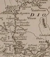 An illustration from Le Petit Neptune français; or, French coasting pilot, for the coast of Flanders, Channel, Bay of Biscay, and Mediterranean. To which is added the coast of Italy from the river Var to Orbitello; with the Gulf of Naples, and the island of Corsica (1793)