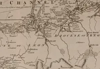 An illustration from Le Petit Neptune français; or, French coasting pilot, for the coast of Flanders, Channel, Bay of Biscay, and Mediterranean. To which is added the coast of Italy from the river Var to Orbitello; with the Gulf of Naples, and the island of Corsica (1793)