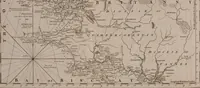 An illustration from Le Petit Neptune français; or, French coasting pilot, for the coast of Flanders, Channel, Bay of Biscay, and Mediterranean. To which is added the coast of Italy from the river Var to Orbitello; with the Gulf of Naples, and the island of Corsica (1793)