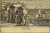 An illustration from Le pitture antiche delle grotte di Roma, e del sepolcro de' Nasonj : disegnate, & intagliate alla similitudine degli antichi originali (1706)