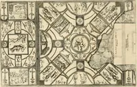 An illustration from Le pitture antiche delle grotte di Roma, e del sepolcro de' Nasonj : disegnate, & intagliate alla similitudine degli antichi originali (1706)