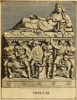 An illustration from Le pitture antiche delle grotte di Roma, e del sepolcro de' Nasonj : disegnate, & intagliate alla similitudine degli antichi originali (1706)