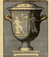 An illustration from Le pitture antiche delle grotte di Roma, e del sepolcro de' Nasonj : disegnate, & intagliate alla similitudine degli antichi originali (1706)