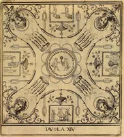 An illustration from Le pitture antiche delle grotte di Roma, e del sepolcro de' Nasonj : disegnate, & intagliate alla similitudine degli antichi originali (1706)